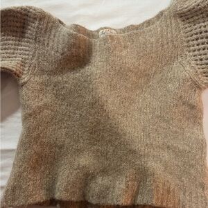 Cozy cropped  Knit Sweater loves shack